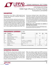 Linear Technology LTC3765 Demo Manual