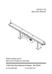 Edge Technologies SCOUT 320 Operation Manual
