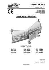 SaMASZ City 180 Operating Manual