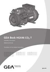 GEA HGX46/310-4 S CO2 T Assembly Instructions Manual