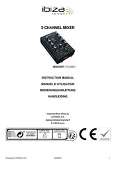 Ibiza sound MIX500BT Instruction Manual