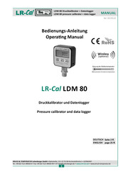 LR-Cal LDM 80 Series Operating Manual