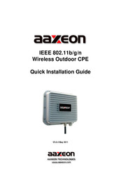 AAxeon APX-3100 Quick Installation Manual