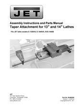 Jet EVS-1440B Assembly Instructions And Parts Manual