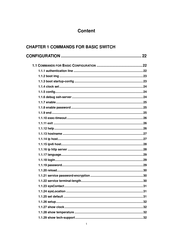 FoxGate S6124 Command Manual