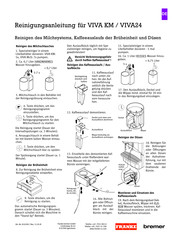 Franke Bremer VIVA KM Cleaning Instructions