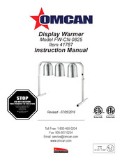 Omcan FW-CN-0825 Instruction Manual