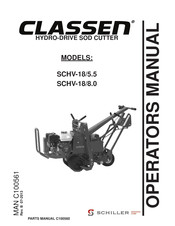 Schiller Classen SCHV-18/5.5 Operator's Manual