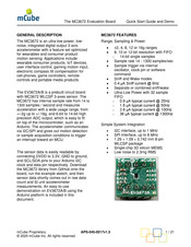 Mcube EV3672B Quick Start Manual