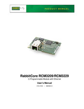 Rabbit RabbitCore RCM3209 User Manual