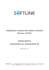 SOFTLINK WB169-RFE-R Manual