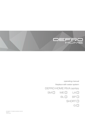 Defro Home NAVI G Operating Manual