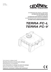 cedamatic TERRA FC-V Operating Instructions And Spare Parts Catalogue