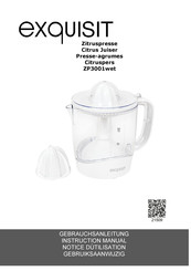 Exquisit 4016572021509 Instruction Manual