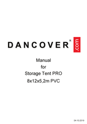 Dancover Storage Tent PRO Manual