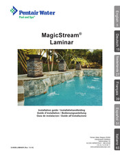 Pentair Pool Products Pool and Spa MagicStream Laminar Installation Manual