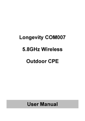 Longevity COM007 User Manual