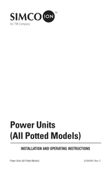 ITW SIMCO-ION H254 Installation And Operating Instructions Manual