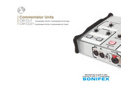 Sonifex CM-CU21 Handbook