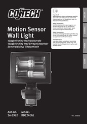 Cotech RD224EGL Instruction Manual