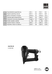 Schneider Airsystems KLG 90-25 Instruction Manual