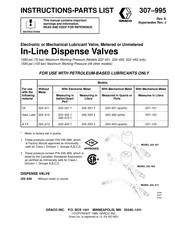 Graco 237-121 Instructions And Parts List