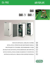 EKOM DUO 2 Installation, Operation And Mantenance Manual