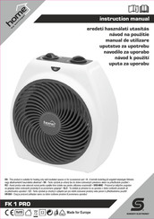 Home FK 1 PRO Instruction Manual