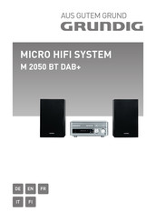 Grundig M 2050 BT DAB+ Operating Manual