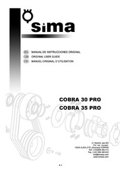 Sima COBRA-35 PRO G9 Original User Manual