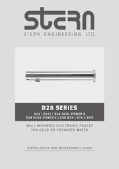 Stern D28 Series Installation And Maintenance Manual