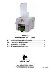 Mestra Boomerang Evolution R-080591 Manual