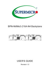 Supermicro BPN-NVMe3-216A-N4 User Manual