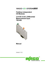 WAGO I/O System 750 750-483 Manual