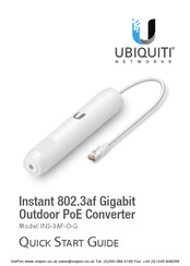 Ubiquiti INS-3AF-O-G Quick Start Manual