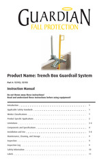 Guardian Fall Protection 15192 Instruction Manual