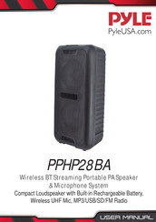 Pyle PPHP28BA User Manual