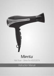 Mienta Shine Pro HD25307A Instruction Manual
