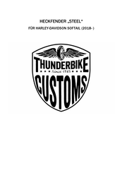 Thunderbike STEEL Manual
