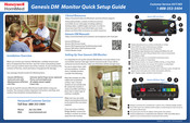 Honeywell HomMed Genesis DM Quick Setup Manual