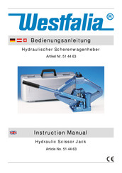 Westfalia 51 44 63 Instruction Manual