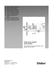 Vaillant 0020180635 System Installation Instructions