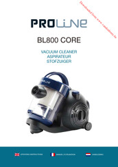 Proline BL800 CORE Operating Instructions Manual