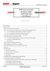 HART Expert HARTCOM-W2 User Manual
