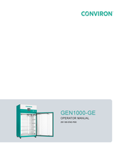 Conviron GEN1000-GE Operator's Manual