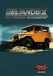 Rc4Wd Gelande II Manual