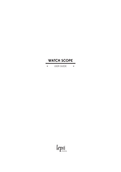 LEPSI WATCH SCOPE User Manual