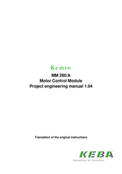 Keba Kemro MM 280/A Project Engineering Manual