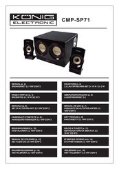 König Electronic CMP-SP71 Manual