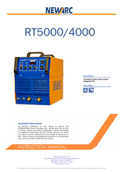 NewArc RT4000 Instruction Manual